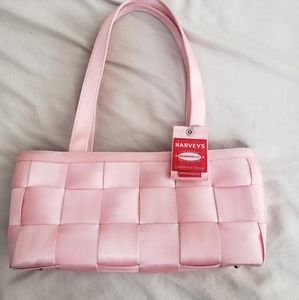 Harveys Seatbelt Pink Satchel Tote